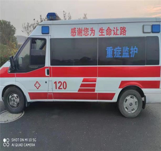 铜陵救护车出租服务案例3